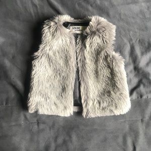 Genuine Oshkosh faux fur vest